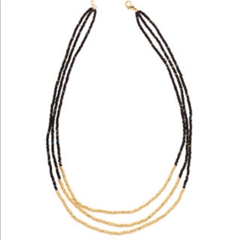 gorjana layered bead necklace